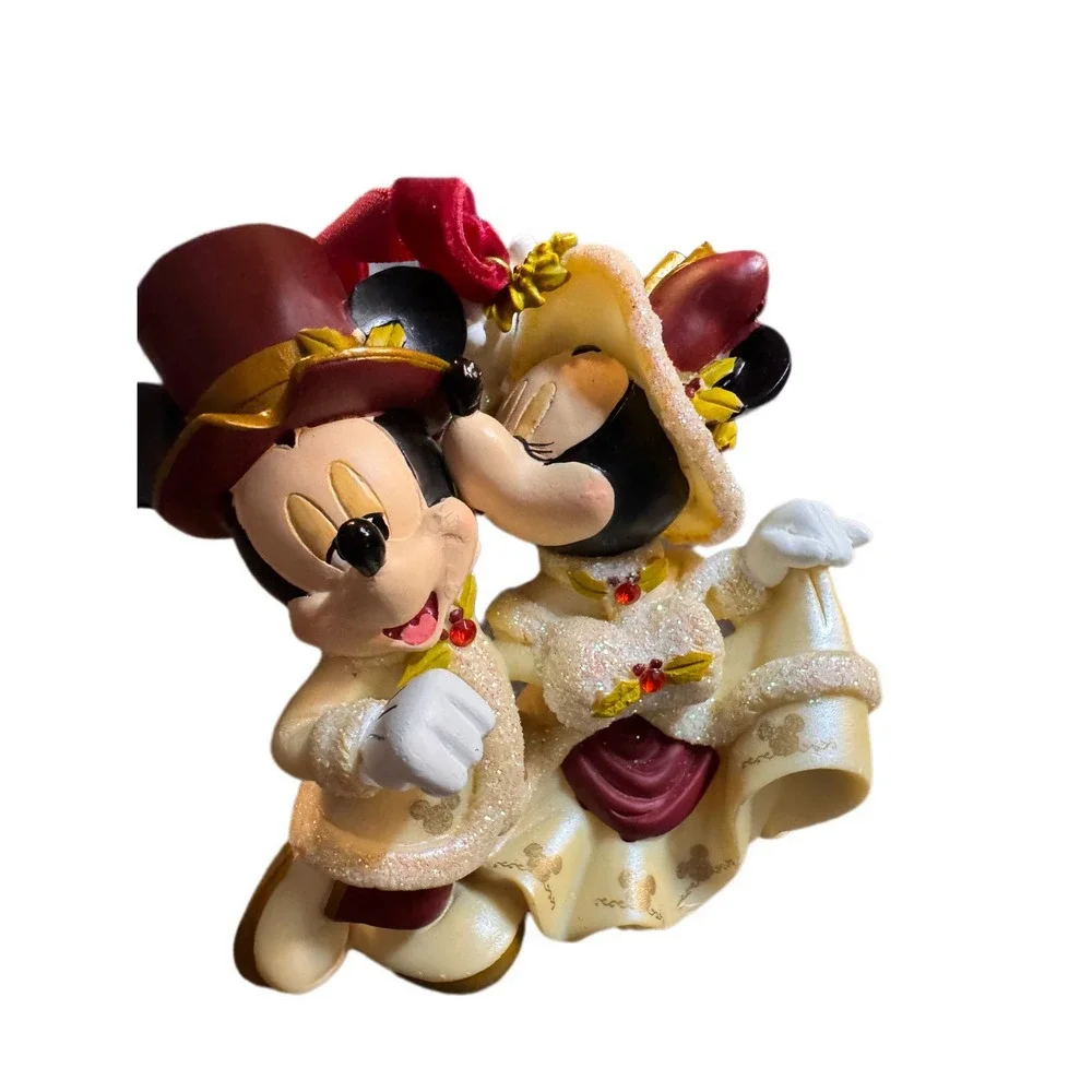 Disney Mickey &‎ Minnie Mouse Christmas Ornament Victorian Disney Park